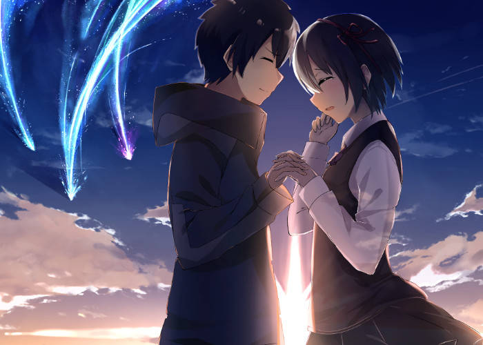 《你的名字》,穿越时光只为与你相遇,请不要忘记我一直爱着你