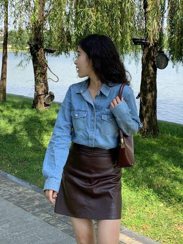 小个子 西装外套怎么穿出高级感?不如搭配半身裙,优雅时尚又能提升气质