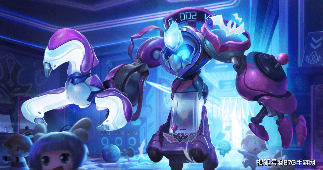 王者荣耀钟馗喜提新皮肤乐园奇幻化身娃娃机下周5号上线 篮球架