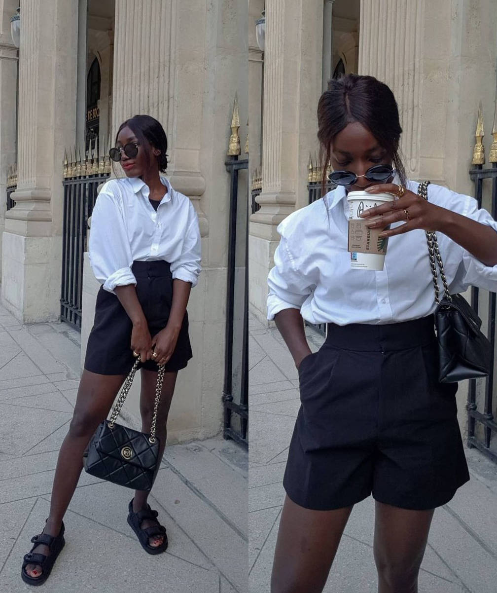 的全套 皮肤黑穿什么颜色的衣服好看？黑肤小姐姐的秋冬穿搭示范，超好看