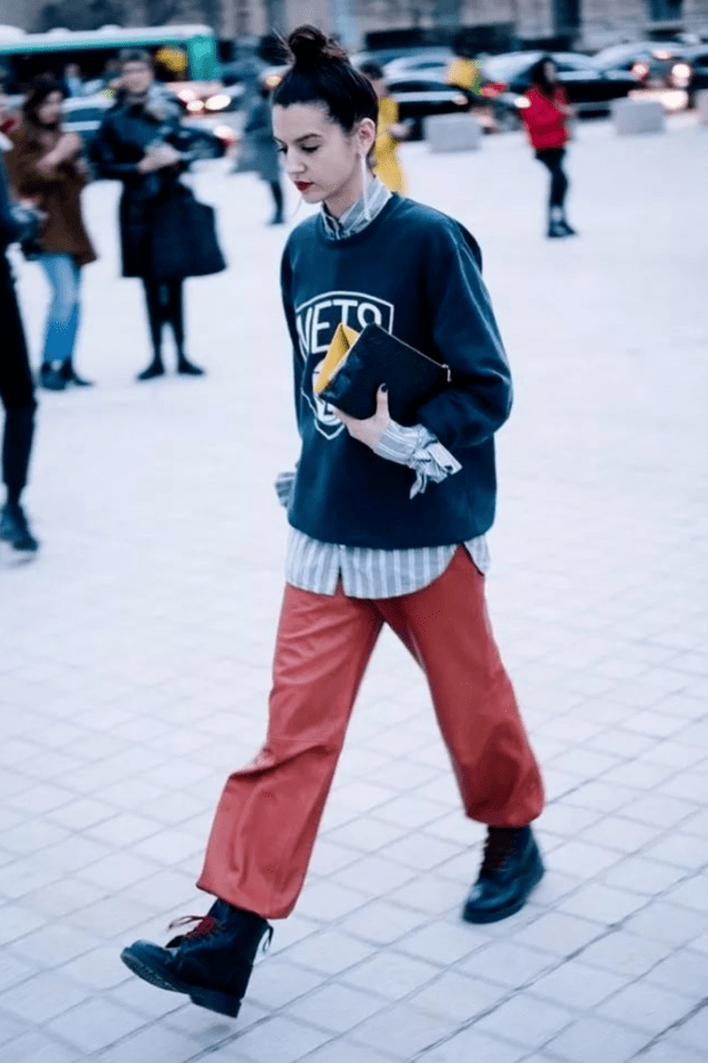 经典 卫衣+阔腿裤，今秋最舒适时髦的搭配！