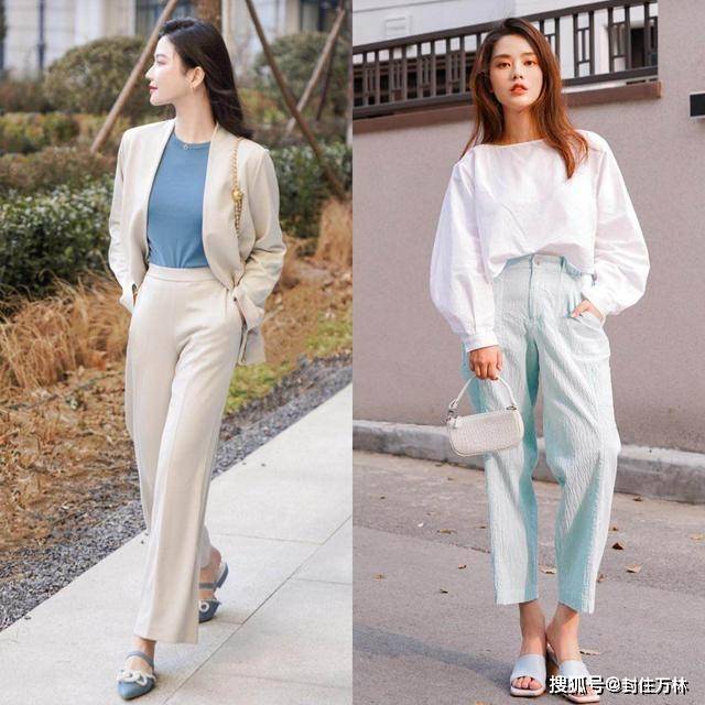 浅色 有品味的女人,入秋后很少穿黑白灰,温柔的“浅色”才是正解