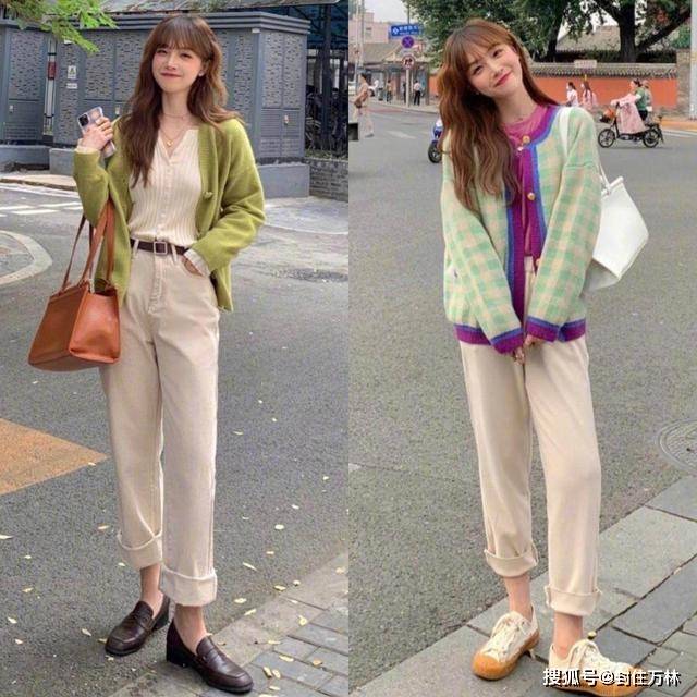 浅色 有品味的女人，入秋后很少穿黑白灰，温柔的“浅色”才是正解