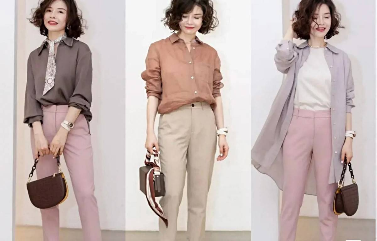 上半身 适合40岁女性的穿搭技巧，学会这3点就够了，简约又有气质感