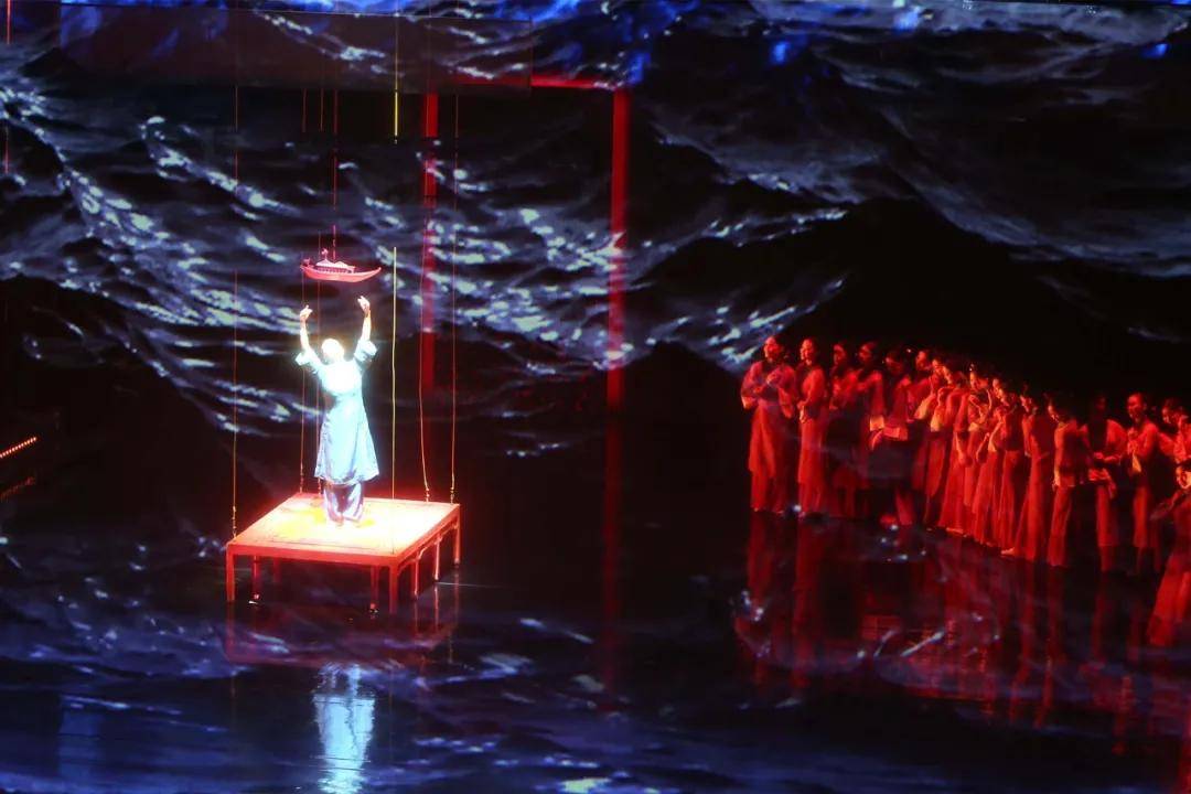 舞剧运河奔流千里的大运河是一个流动的文化符号