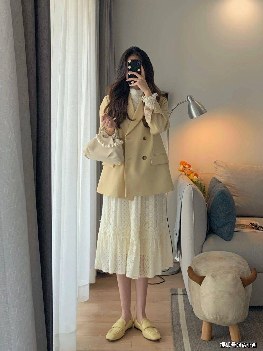 整体 “西装外套”的高阶穿法来了,一衣多穿时髦又气质,适合秋天穿搭