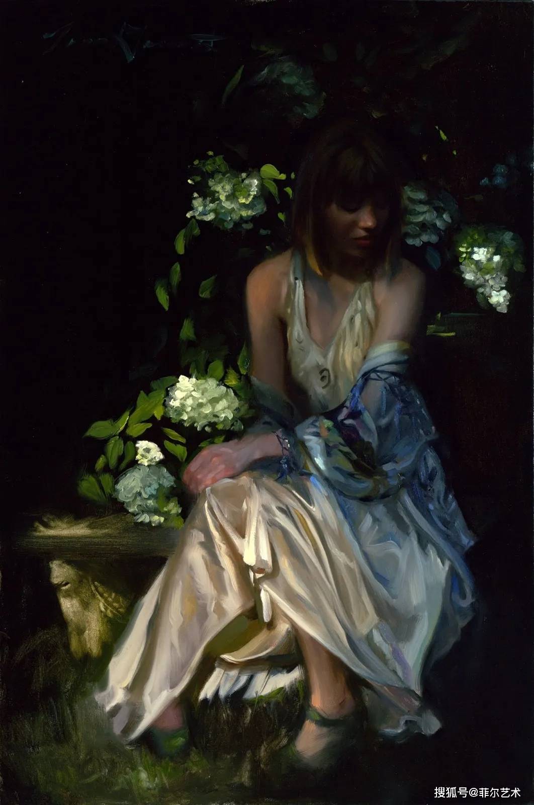 美国女画家蒂娜加勒特漂亮的人体油画作品欣赏