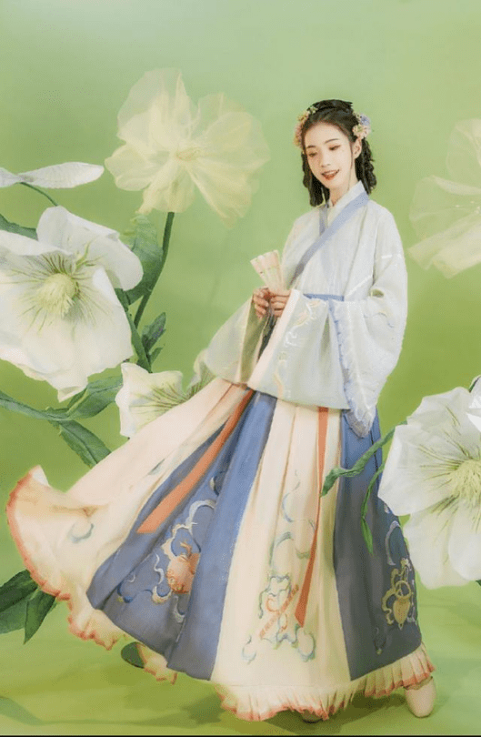 腰围 汉服裙子穿着容易走光？那是你选好放量！跟着这几步走肯定没问题