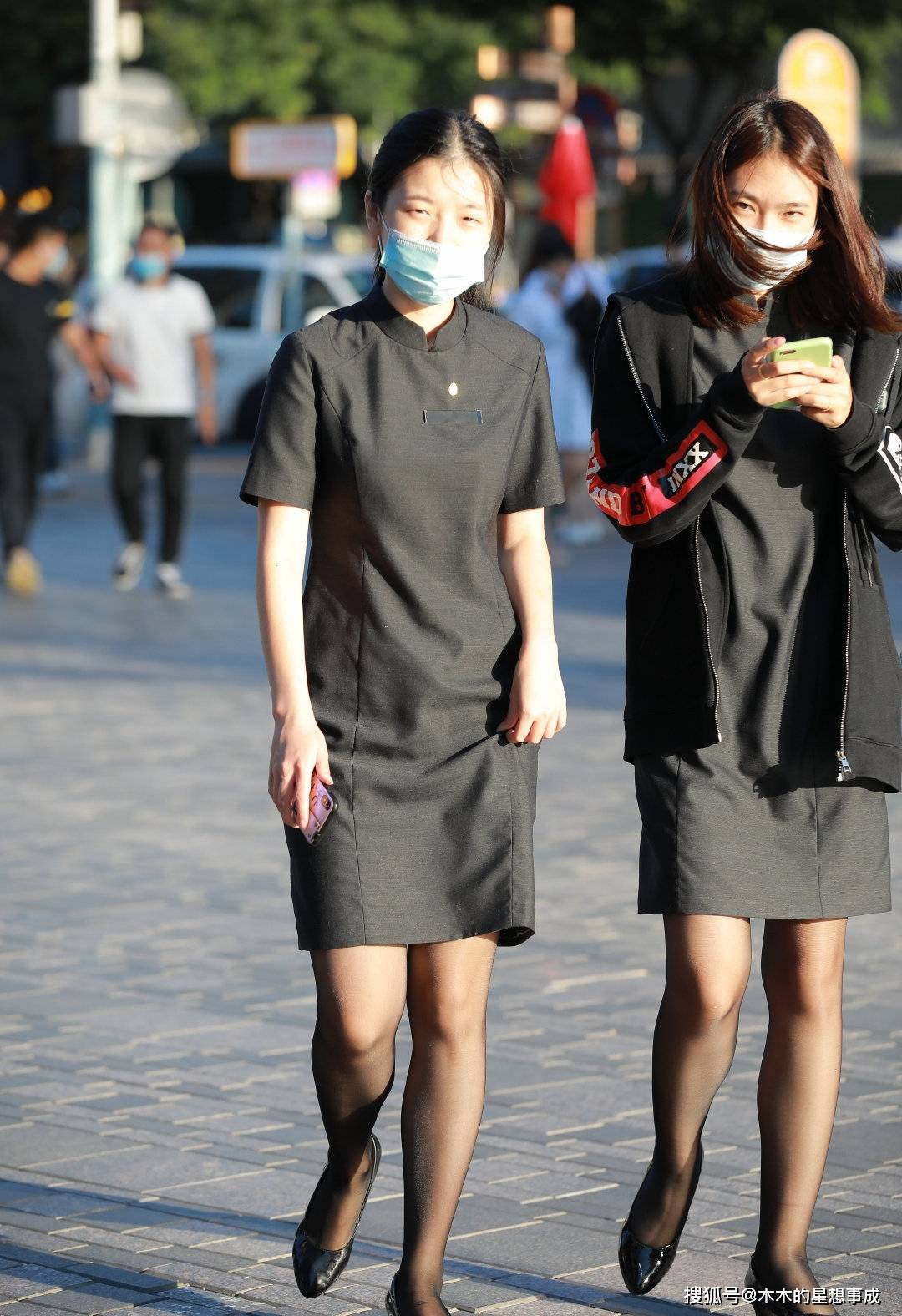 脱更 旗袍改良的工作服穿出女性韵味，优雅有气质！