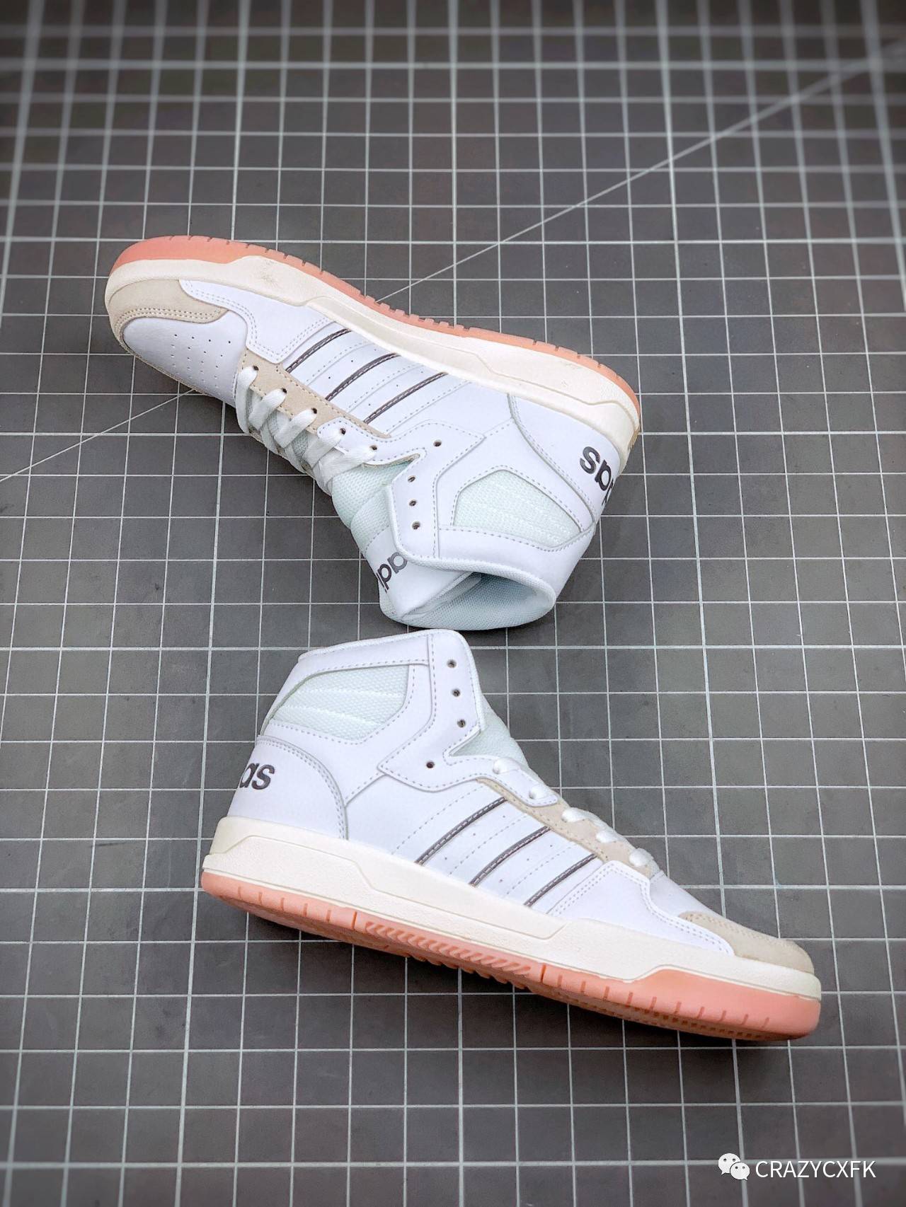 鞋舌 阿迪达斯 Adidas ENTRAP MID 中帮篮球鞋