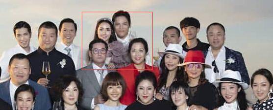 向太 向佐夫妇大婚鲁豫手挽向太站C位，红衣女疑似郭妈妈，像极郭碧婷