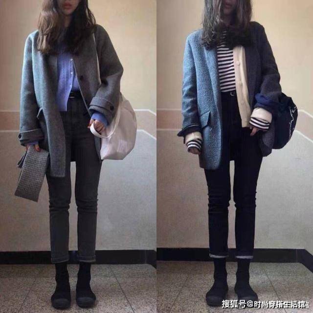 整体 别再傻傻“露脚踝”了！学学这位博主穿搭示范，时髦显高又保暖