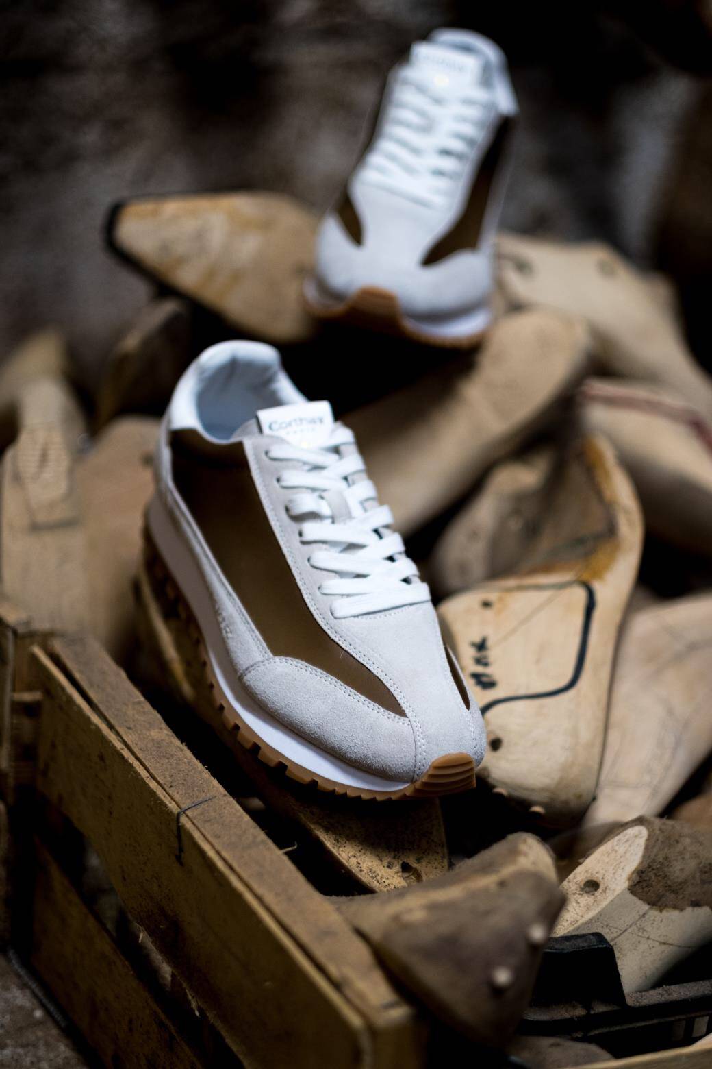 陈木 Maison Corthay复古慢跑鞋 随性简洁经典复古时尚