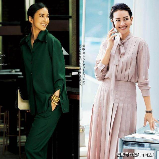 颜色 日本主妇的时尚感真强,50岁大妈穿出30岁的感觉,很值得借鉴