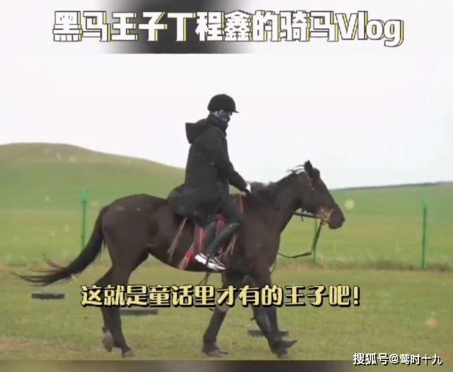 尔导|黑马王子丁程鑫骑马训练vlog,对马毛过敏也要继续坚持,和导演互动很有父子感