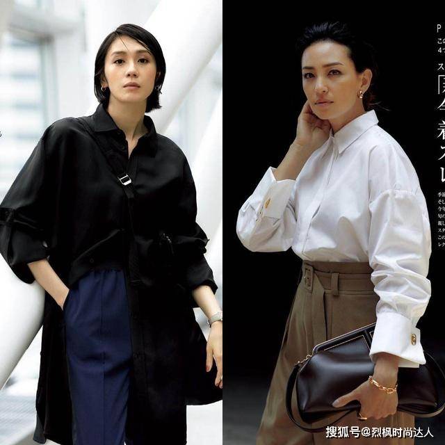 颜色 日本主妇的时尚感真强,50岁大妈穿出30岁的感觉,很值得借鉴