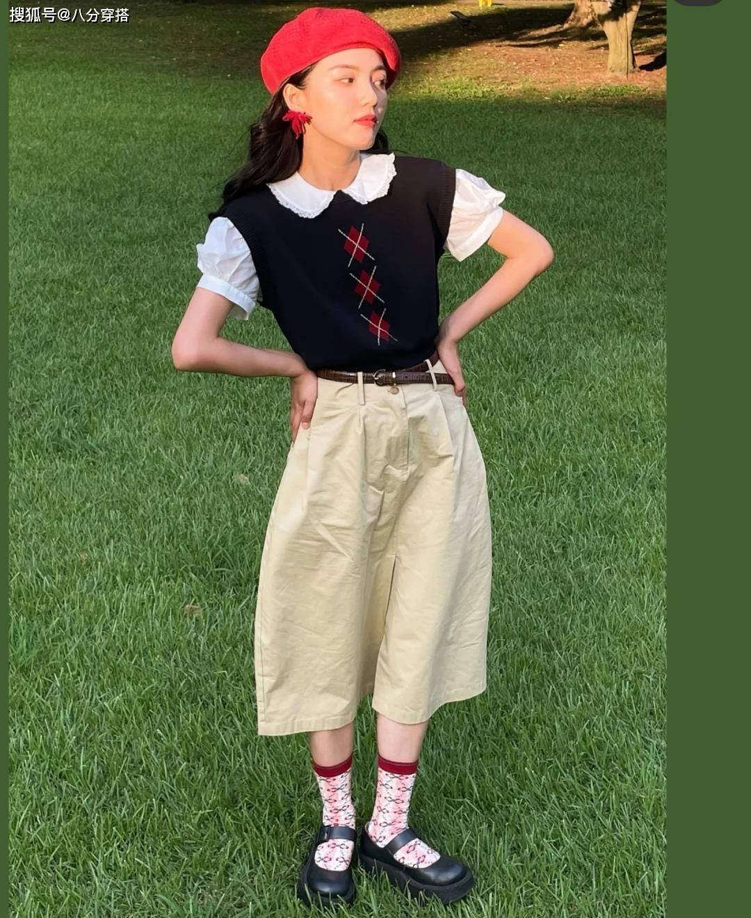 女孩子 秋天怎么穿可爱又时髦？这些娃娃领单品不容错过，减龄又洋气