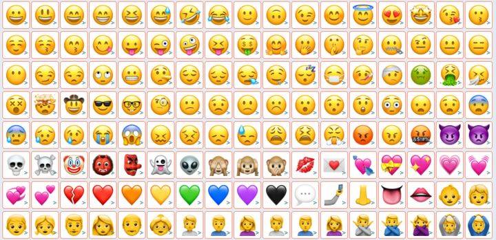 聊天必备的emoji表情秀你们要的爱心玫瑰来了
