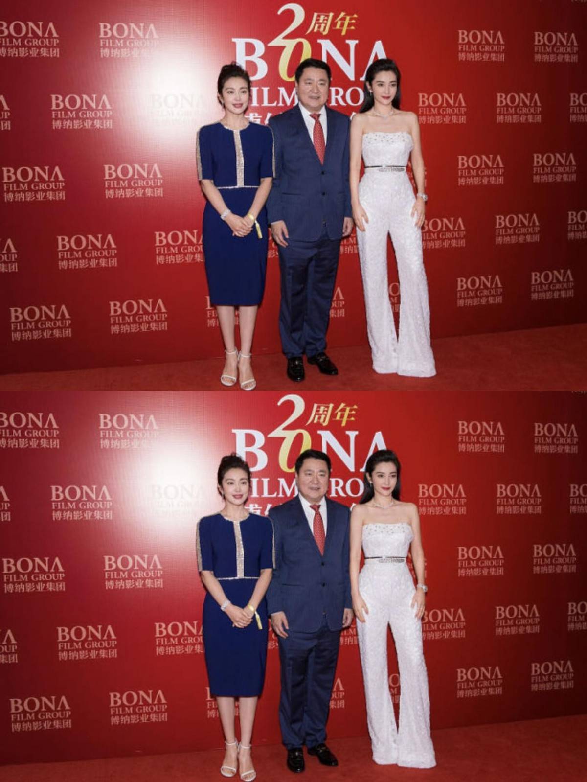 服装 李冰冰与妹妹罕见同框，妹妹虽然小她两岁，但气场感觉比姐姐还强