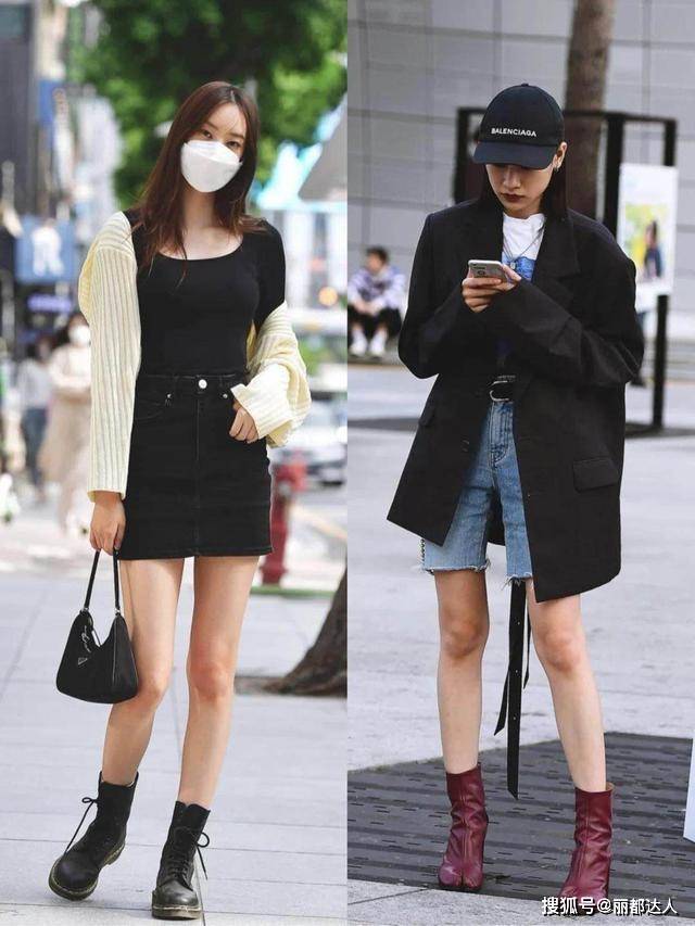 个性 人间真实”的首尔街拍：皮肤黑、个子矮，但仅凭“穿搭”就赢了