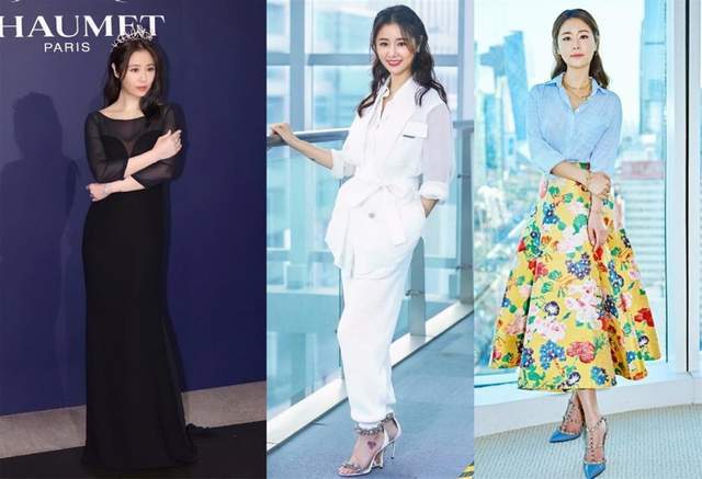 霍建华 林心如久违的红毯,染黄发穿开叉礼服优雅知性,霍建华福气不浅