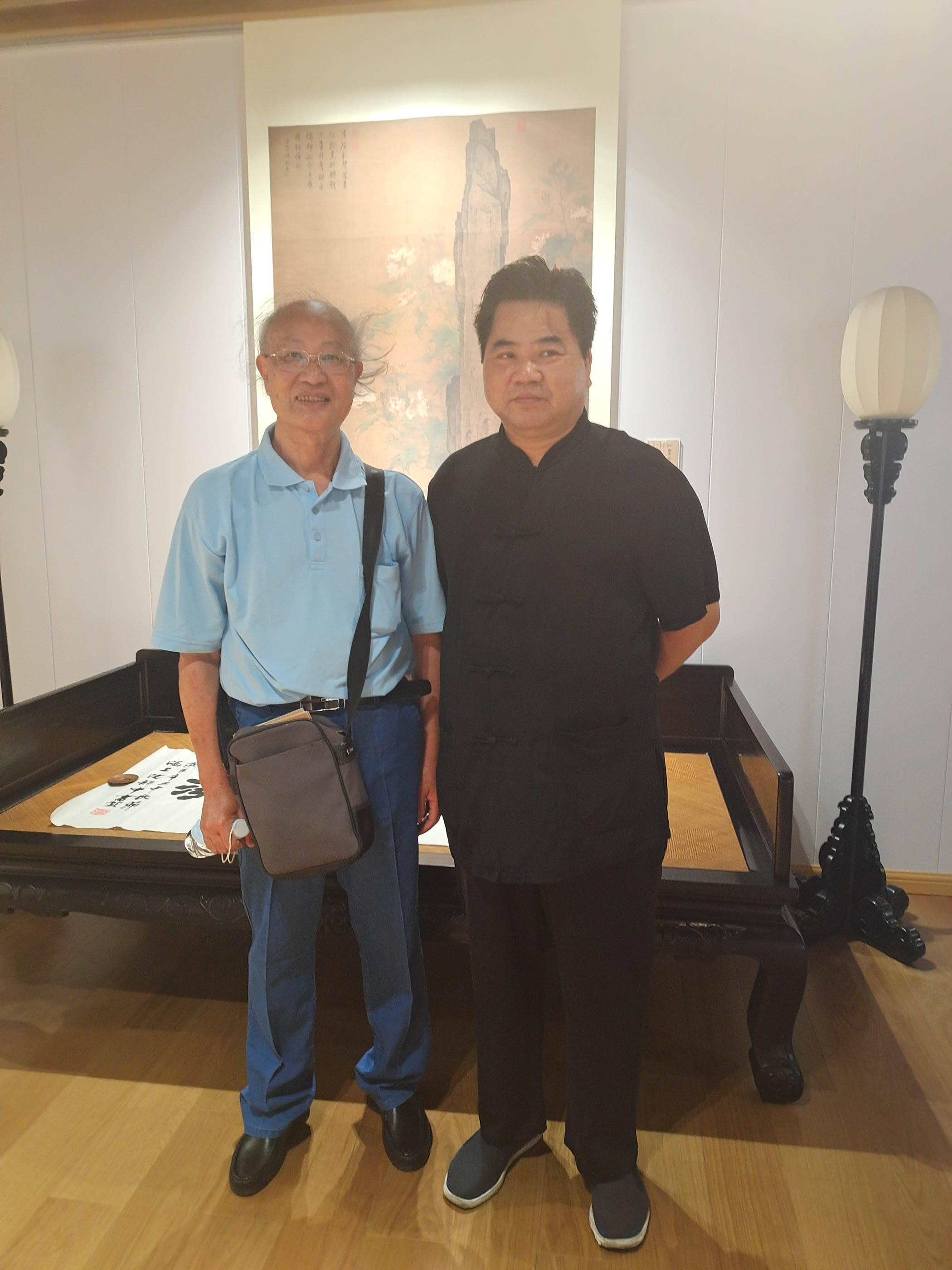 著名国画家指墨画艺术大家朱祖国的书画世界