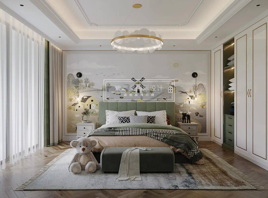 The案例赏析|成都650㎡独栋别墅现代法式+轻奢混搭设计