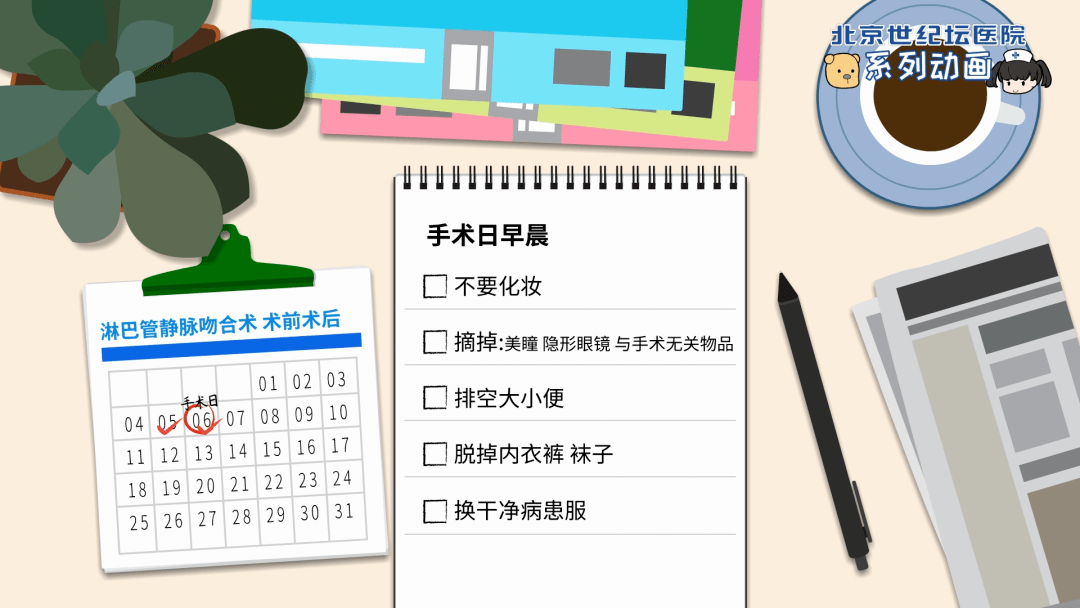 治疗|【科普动画】淋巴管静脉吻合术 术前术后要做啥？