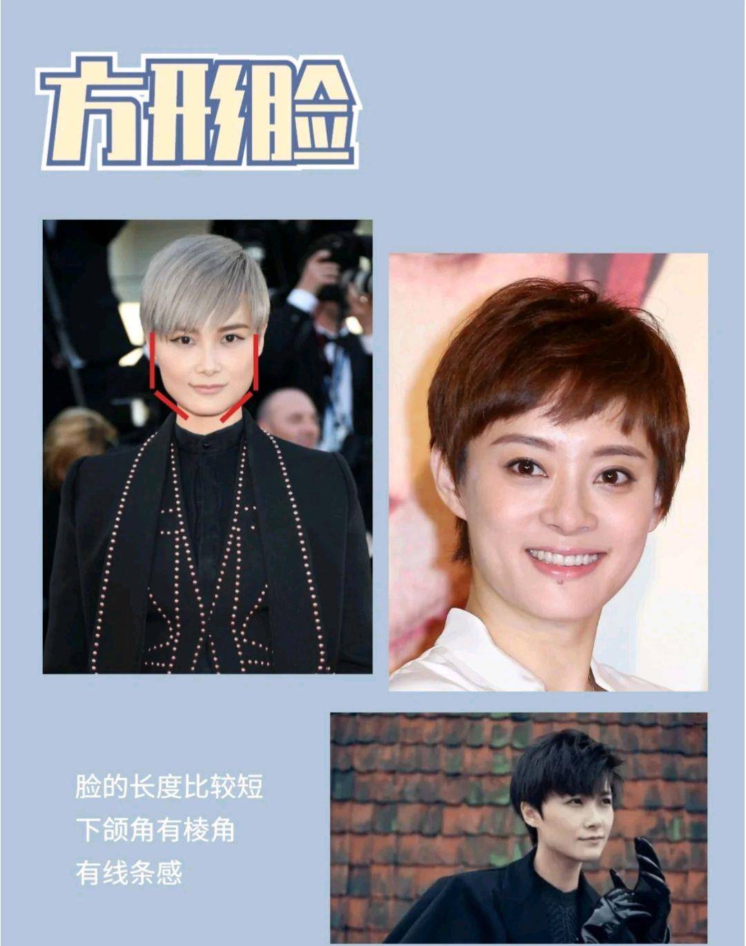 鹅蛋脸通过明星，看看你是什么脸型？