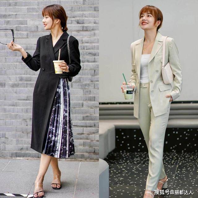 高跟鞋 她身高仅155,却依旧凭实力美成“穿搭模板”,照着穿就很好看!