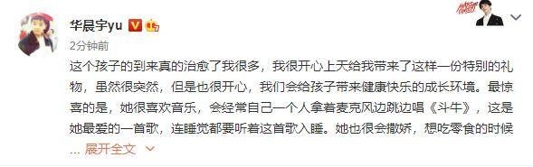 什么|华晨宇：我不是谁丈夫，或者是谁的爸爸