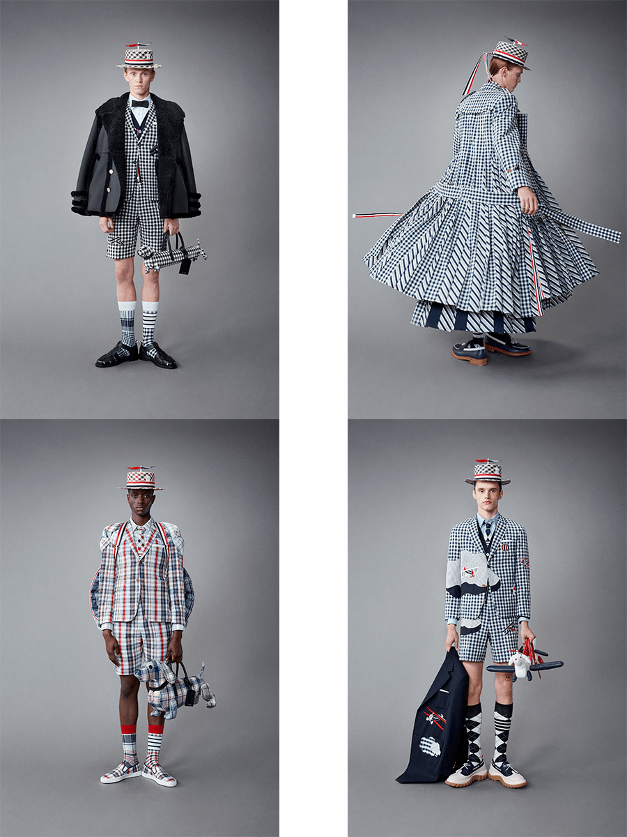 男装 Thom Browne 2022度假风男装系列，古典与惊喜的结合