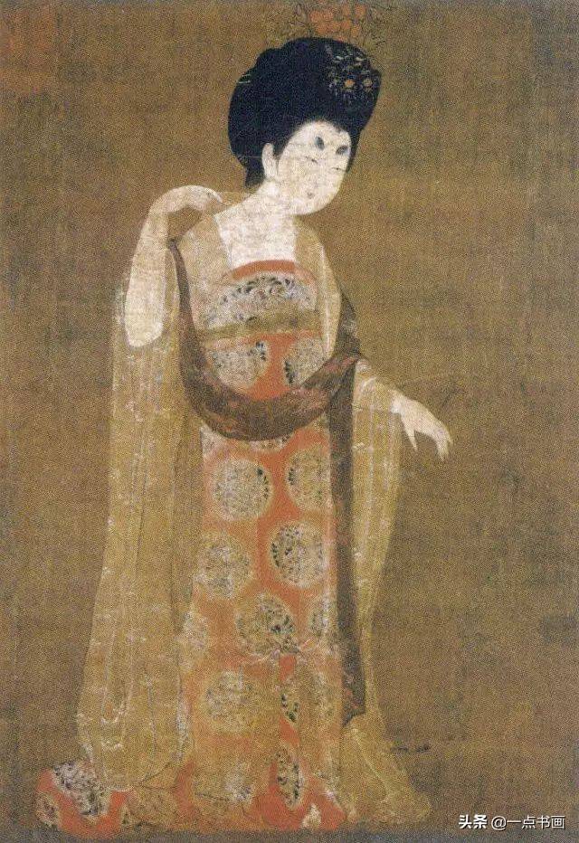 簪花仕女图》设色步骤分解_搜狐网