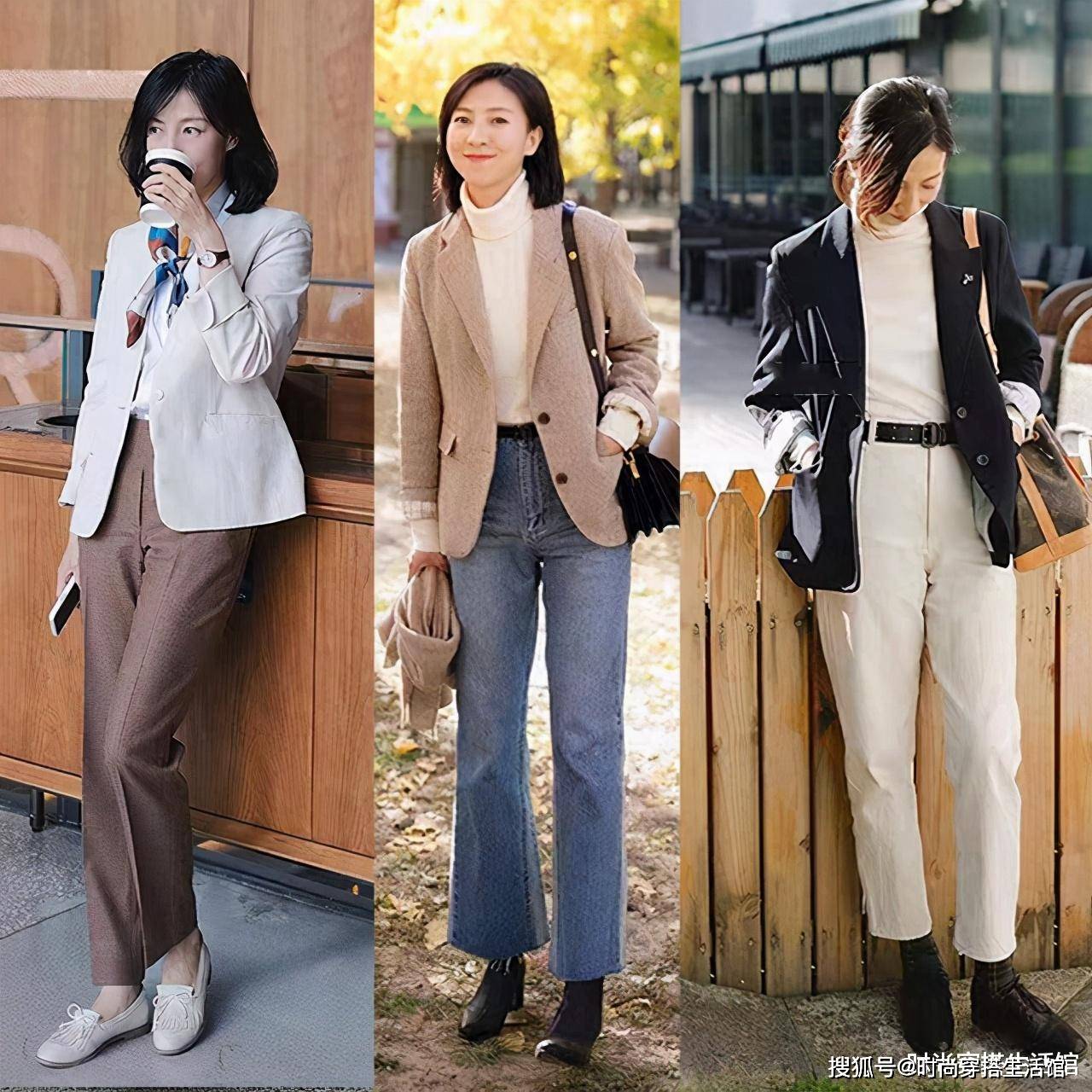 大衣 这才是真正适合普通人的秋季穿搭,保暖又显瘦,照着穿就很美
