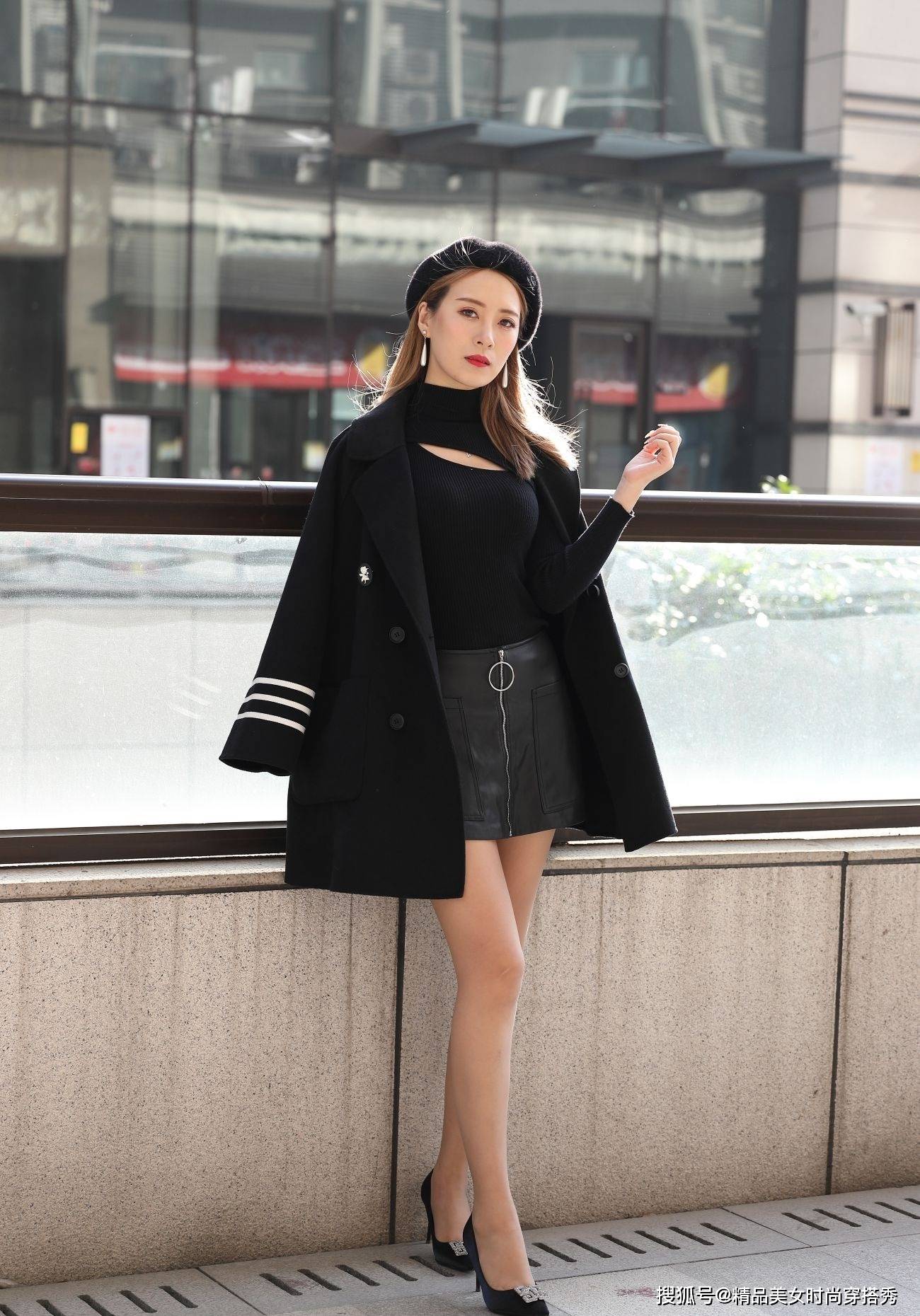 黑色 秋日帅气穿搭,你get到了吗?