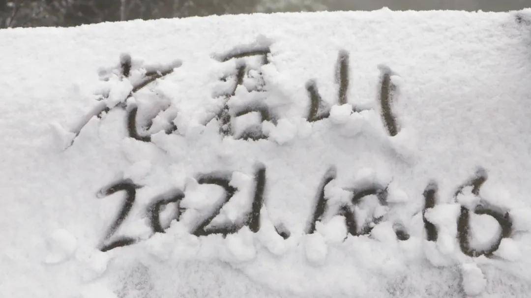 下雪啦！2021年第一场雪，奇境栾川妙不可言！