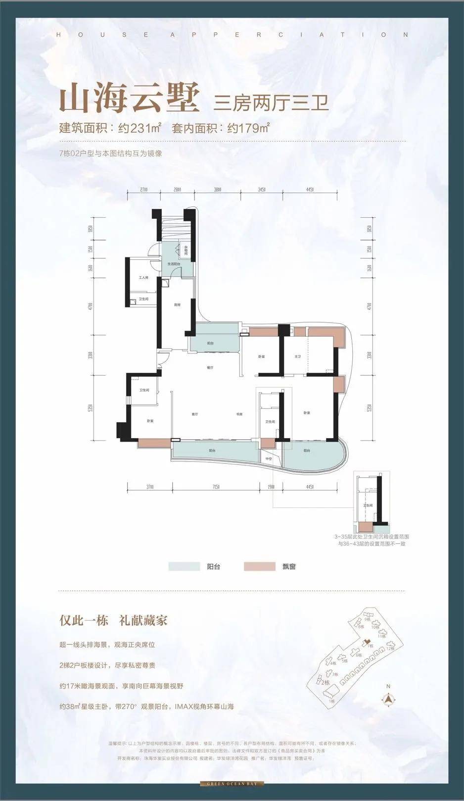 华发绿洋湾售楼部电话多少_山海