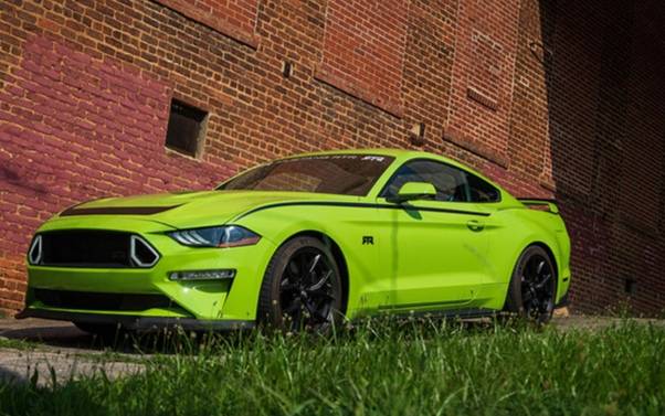 mustang翠绿色漆面高科技灯组帅气不输a7落地36万起