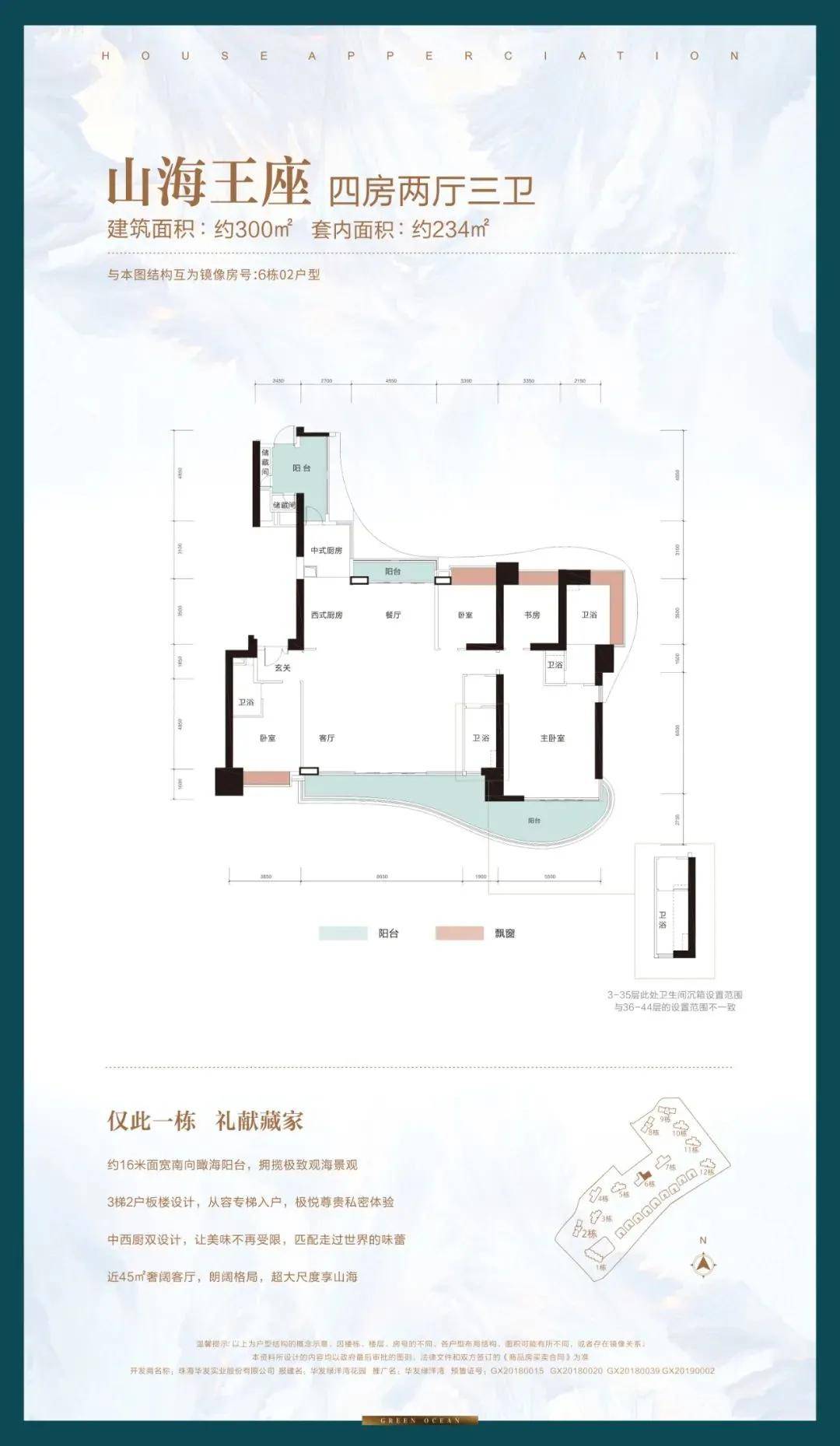 华发绿洋湾售楼部电话多少_山海