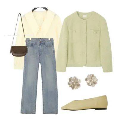 一身 极简搭配LOOK,好看到犯规!