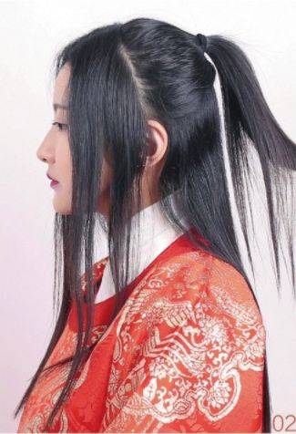 假发明代造型：贵夫人堆砌盘发造型
