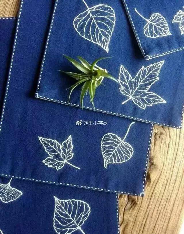 来一波67张刺子绣风格的物件刺子绣图样绘制教程处处美态