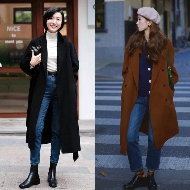 长度 小个子“不穿高跟鞋，也能显高”的技巧，藏在“上衣+九分裤”中