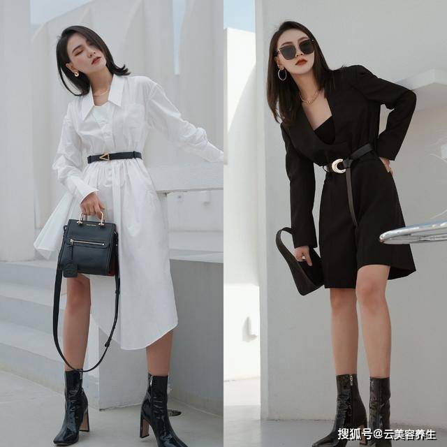显高 如何消除“同色系穿搭”的单调感？记住这3个配色技巧，高级大方