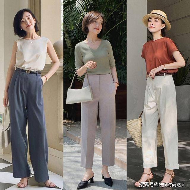 雷区 为什么你穿T恤+长裤没气质？试试这些搭配，基础款也能穿出高级感