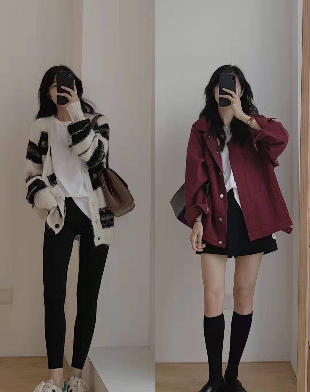 马甲 秋季“两件套”神仙搭配,时尚又高雅,不会穿搭的照穿就行