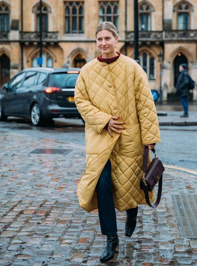 坎肩 立体几何经典代表,绗缝外套不土气!