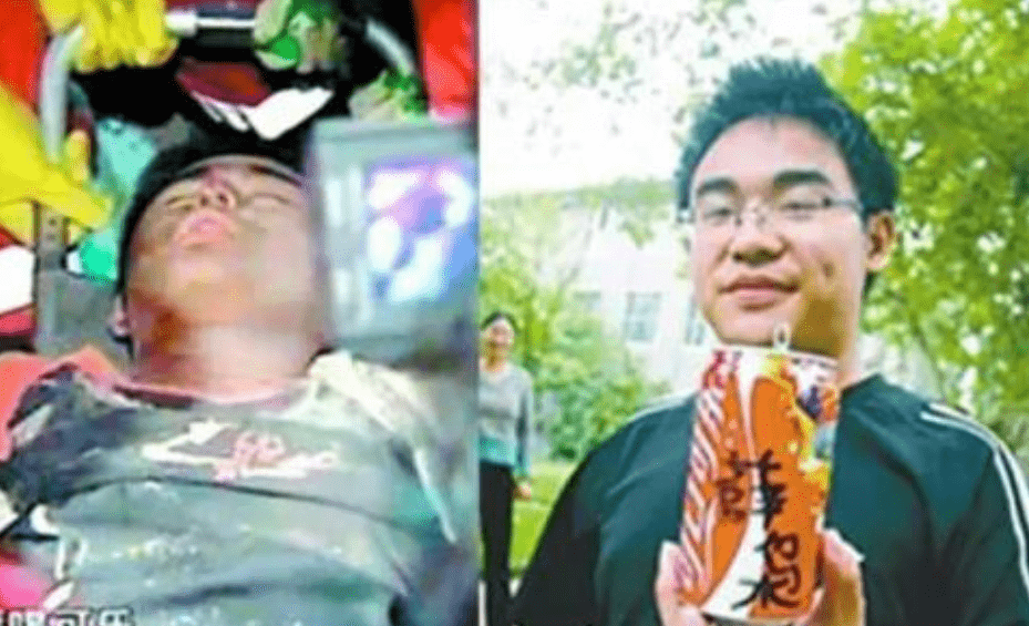 原创2008年汶川地震中可乐男孩薛枭因重伤截肢如今怎么样了