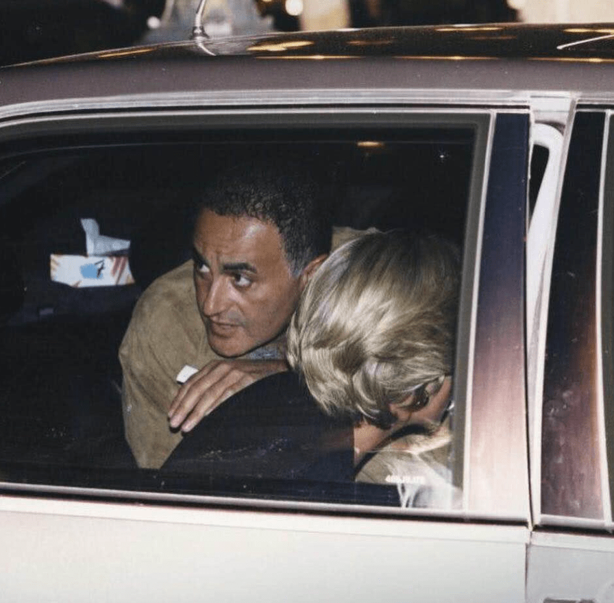 原创24年前戴安娜和最后一位情人在地中海拥吻好甜蜜一起魂断巴黎