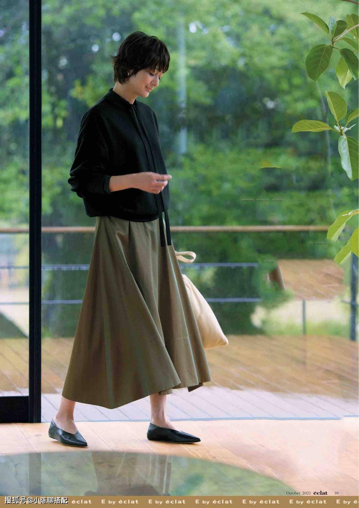 上半身 中年微胖身材的穿搭禁忌:不要穿一身黑,也不要“装嫩”